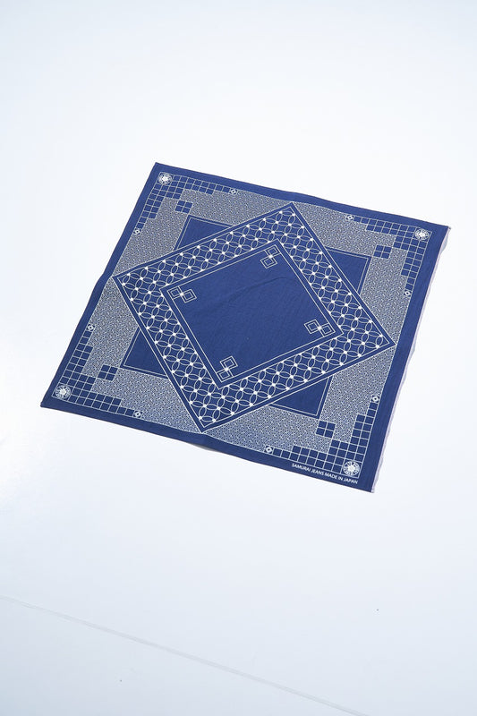 SJ-BANDANA-04 (Indigo Bandana)