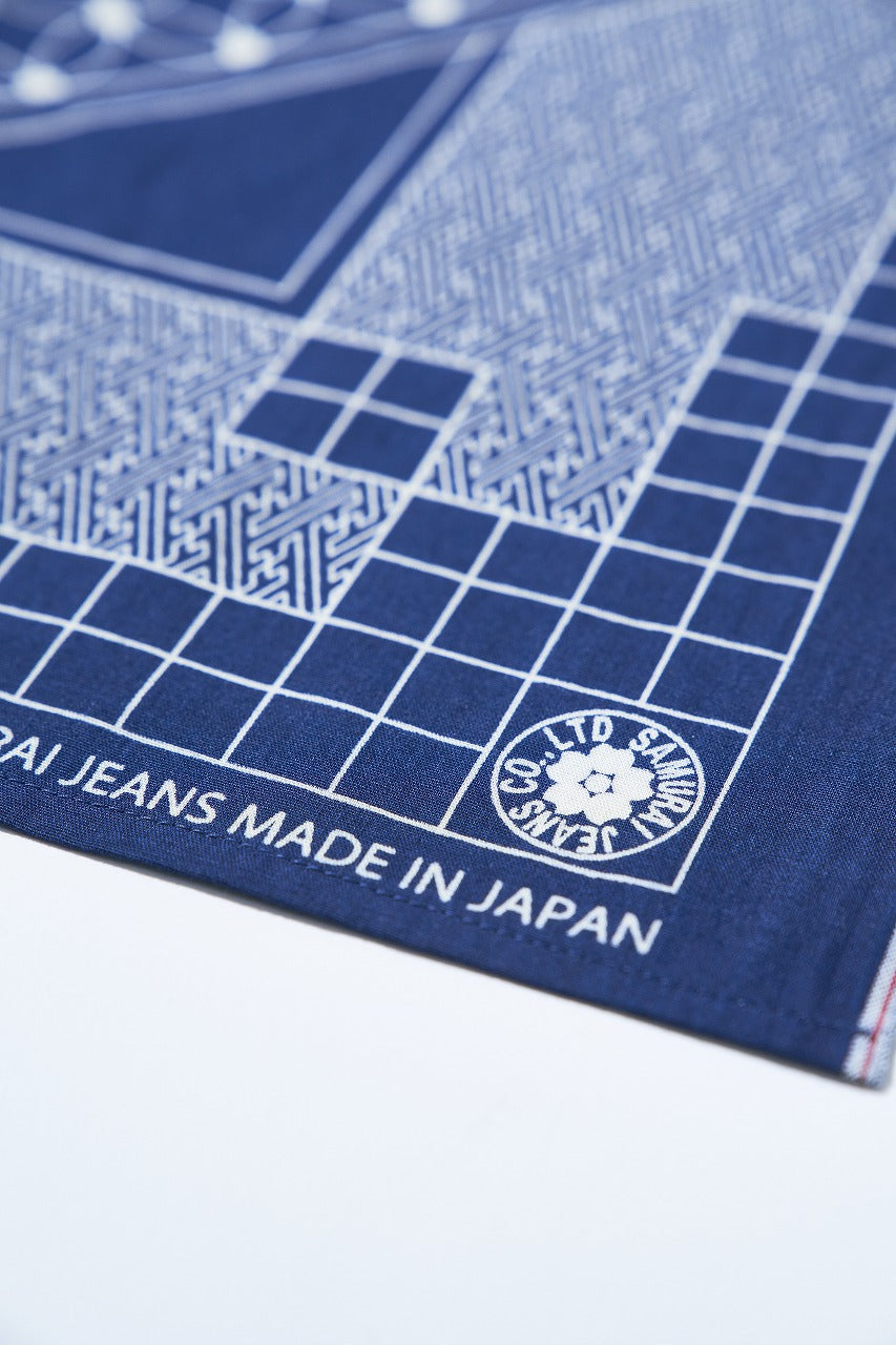 SJ-BANDANA-04 (Indigo Bandana)