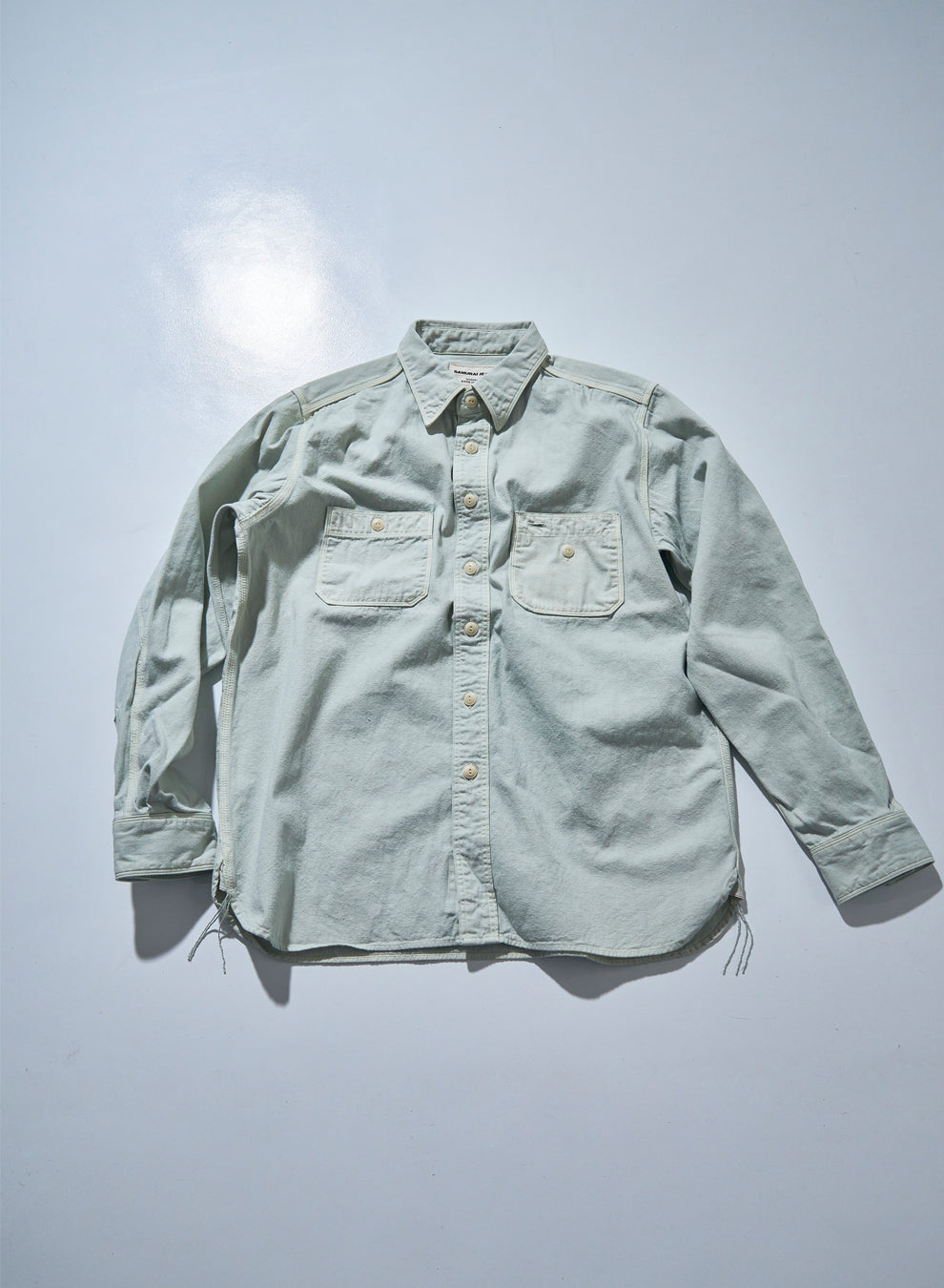 SJCBS24-TS NIGIDAMA Selvedge Chambray Shirt – SAMURAI JEANS ONLINE