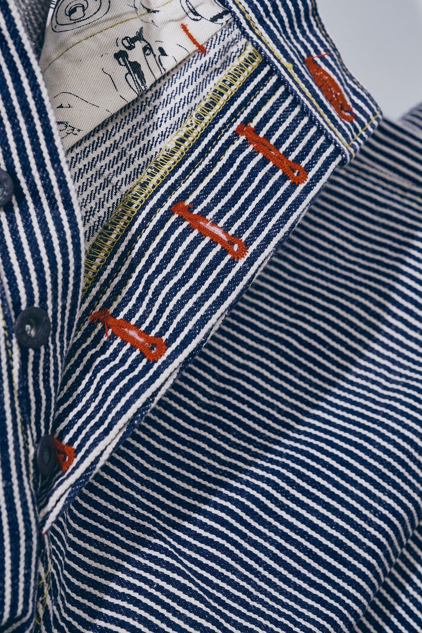SM810DX-HC (17ozヒッコリーデニムワークパンツ) – SAMURAI JEANS