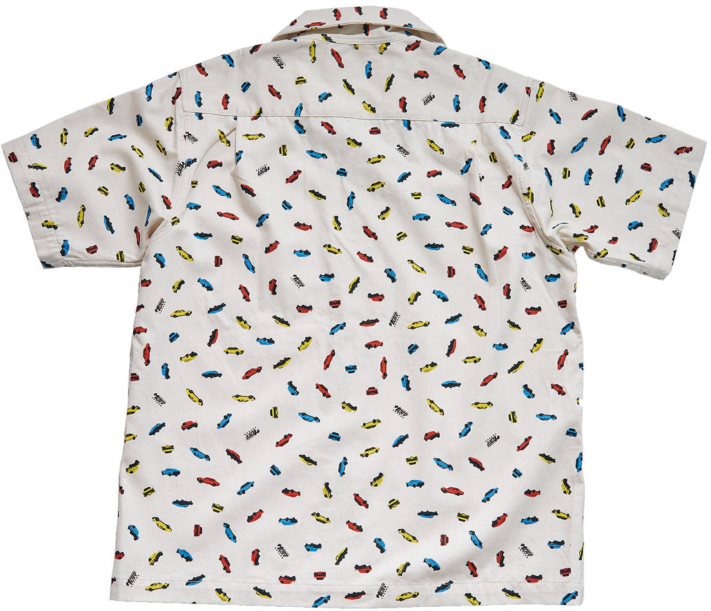SMOS25 DOMESTIC CAR OPEN COLLAR SHIRT