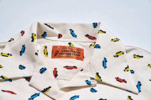 SMOS25 DOMESTIC CAR OPEN COLLAR SHIRT