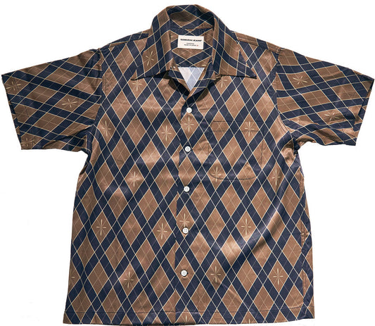SSA25-01 "NARAHIRA" SNAKE PATTERN SHIRT