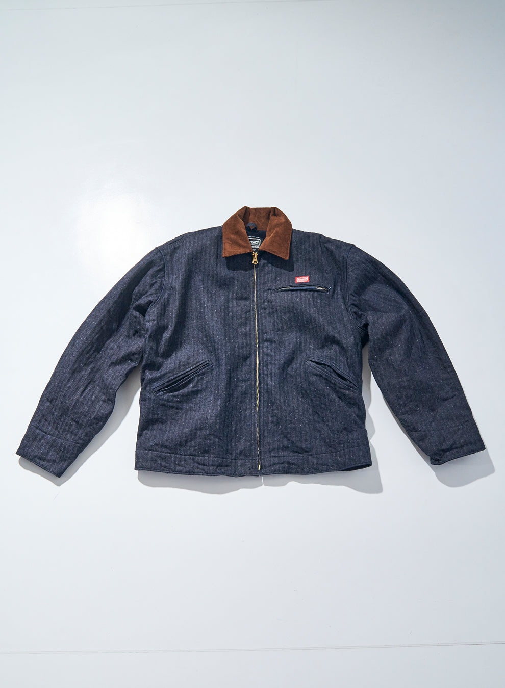 SWCDJ24-HB Herringbone Denim Jacket