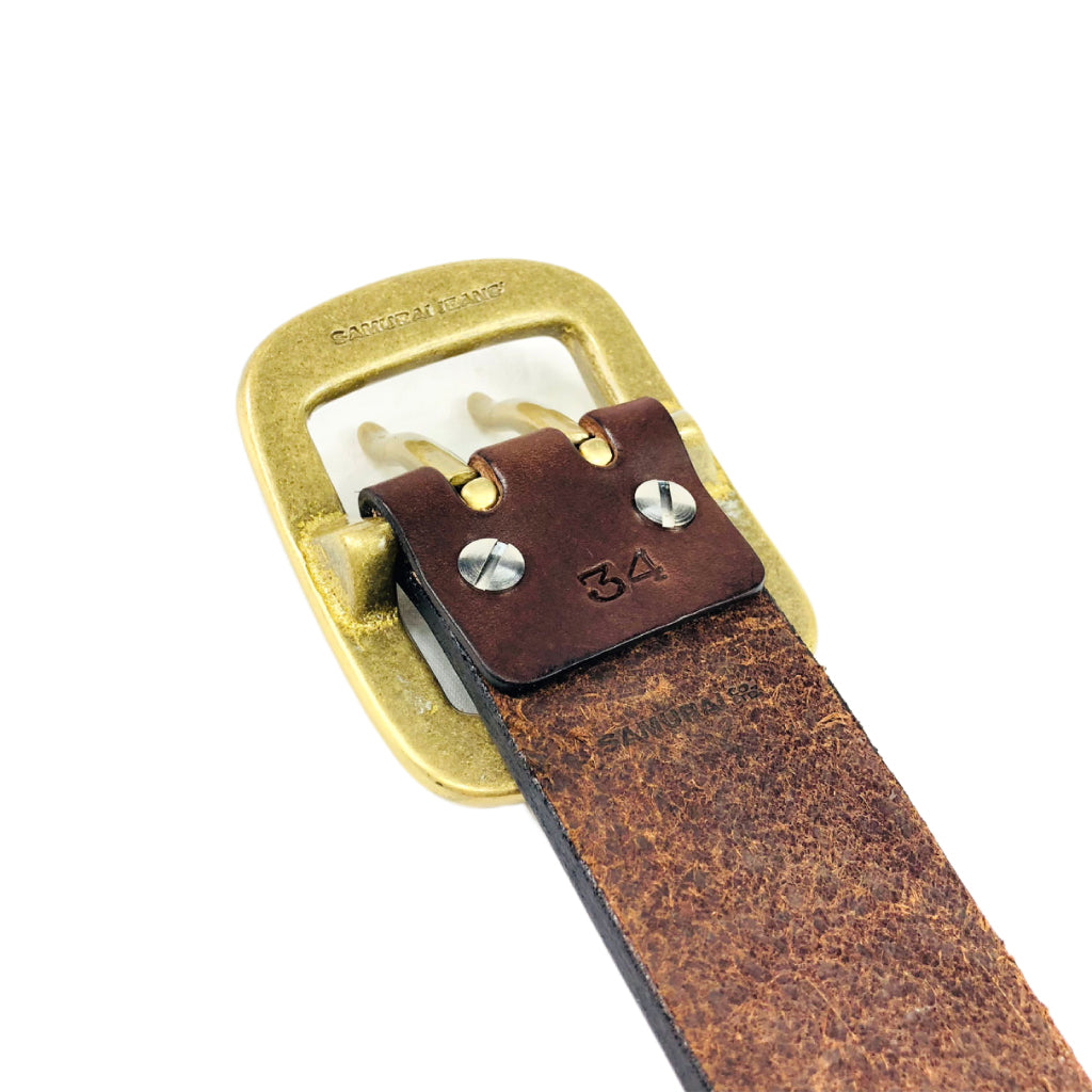 W001-WP  Double Pin Heavy Curved Belt