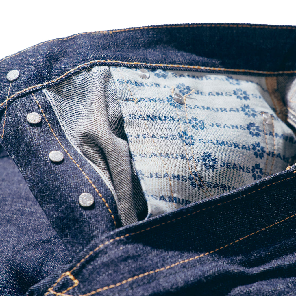 S003JP 15oz倭スリムストレート – SAMURAI JEANS ONLINE STORE