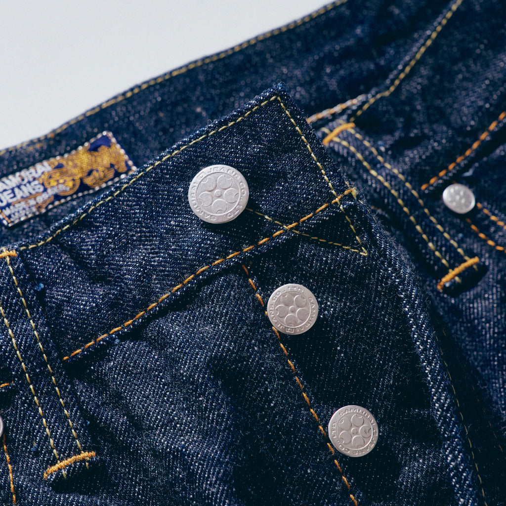 S004JP 15oz倭スリムテーパードモデル – SAMURAI JEANS ONLINE STORE