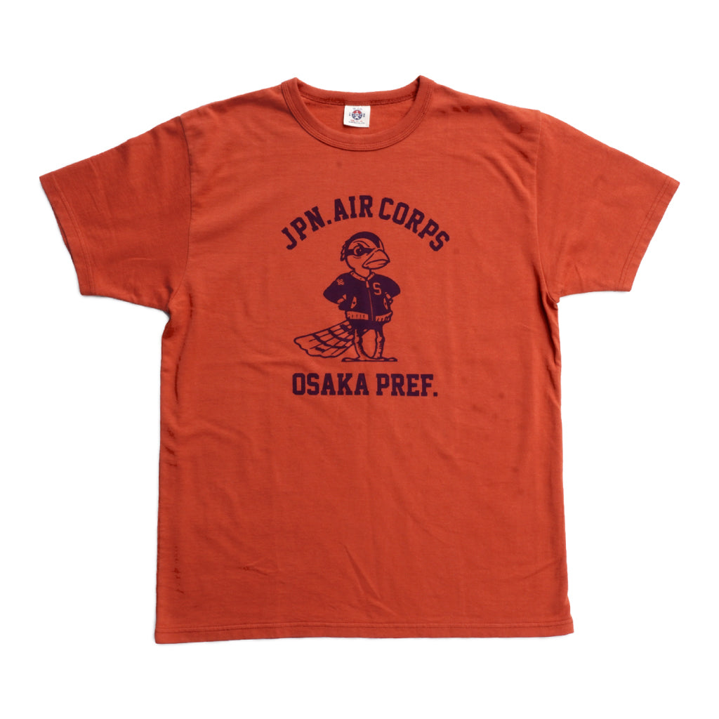 SFT23-101 "AGED COTTON" INLAY LOOPWHEEL T-SHIRT | SAMURAI JEANS ONLINE