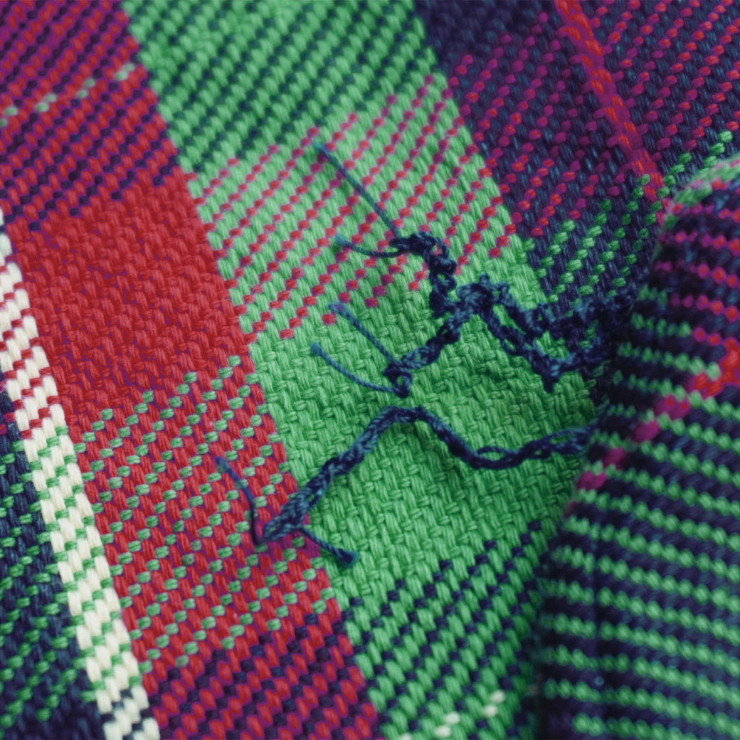 SIN23-01 Ropedye Indigo Heavy Flannel Work Shirt