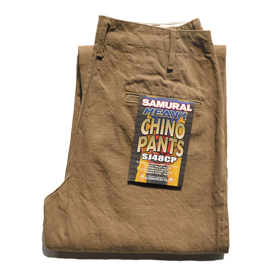 SJ48CP  Heavy Chino Wide Trousers