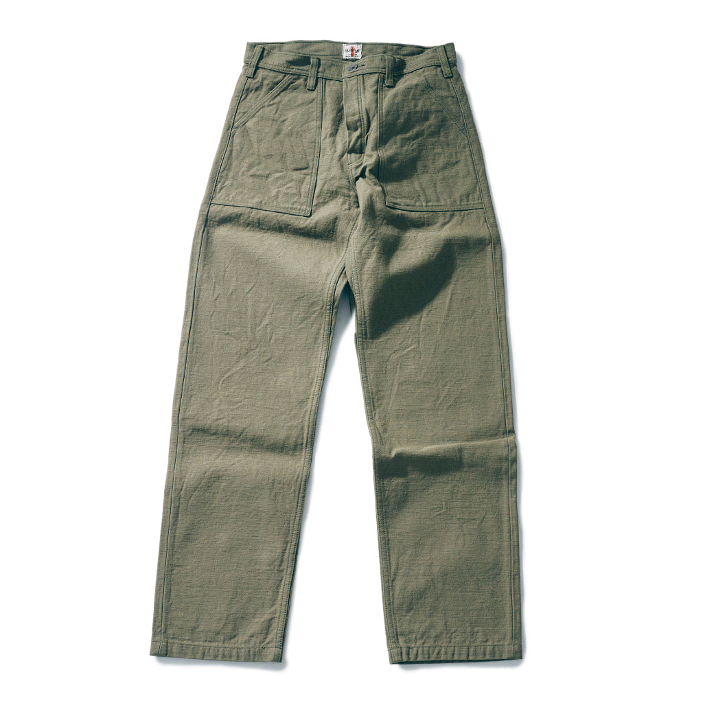 SJ52BP  Heavy Back Satin Baker Pants