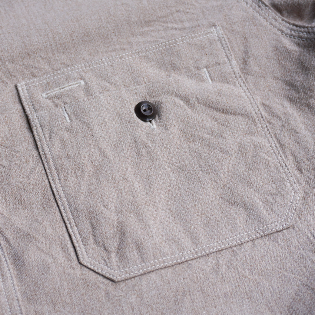 SJCBS23 Twisted Heather Selvedge Chambray Shirt