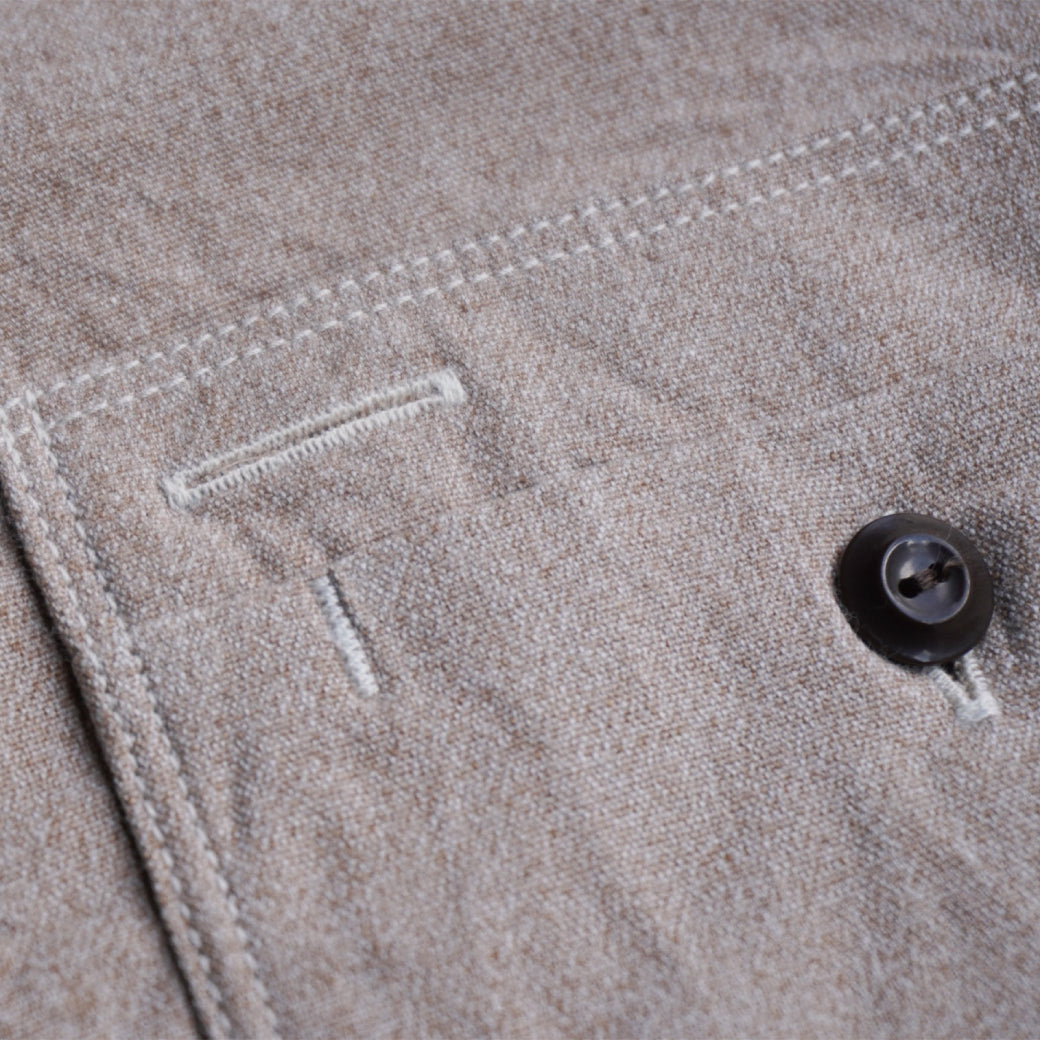 SJCBS23 Twisted Heather Selvedge Chambray Shirt