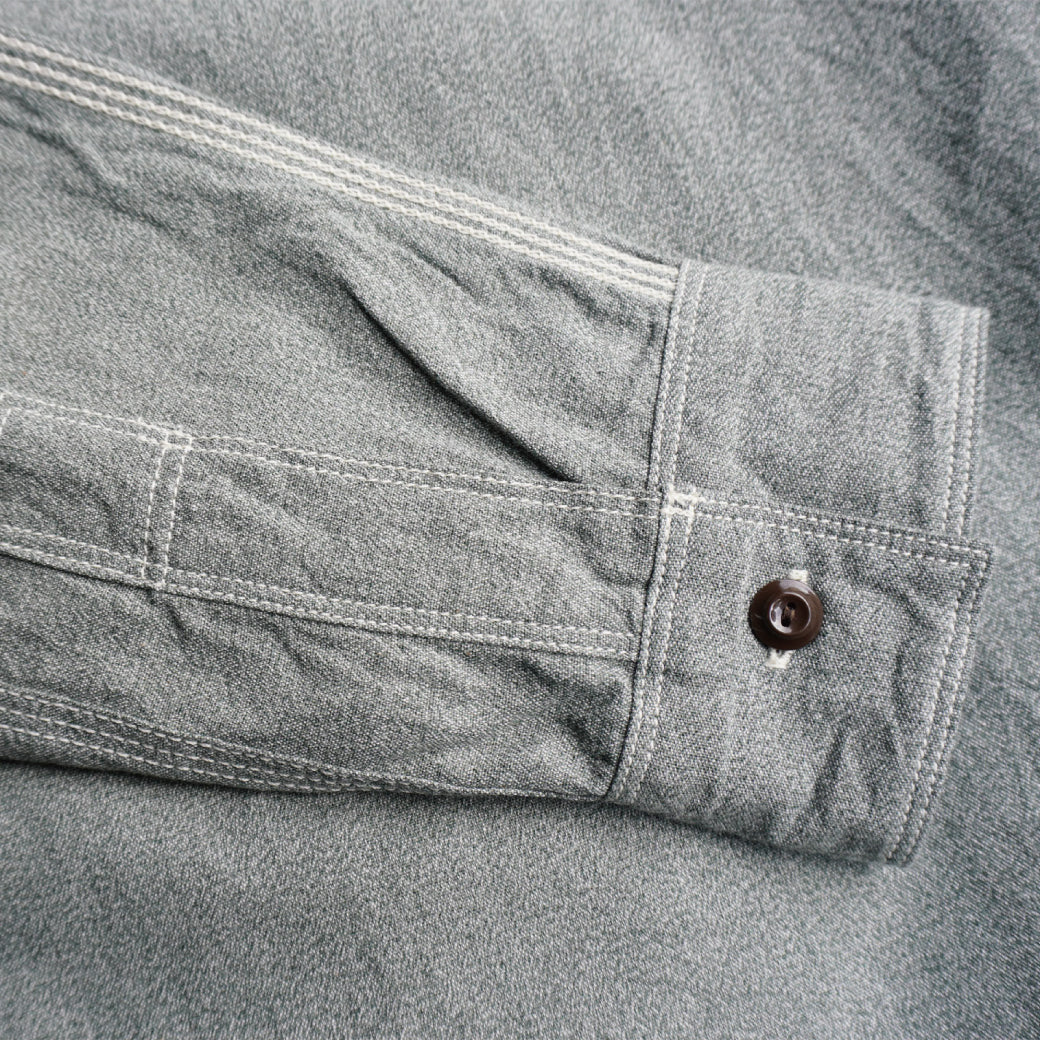 SJCBS23 Twisted Heather Selvedge Chambray Shirt