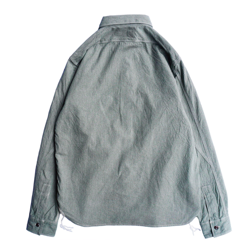SJCBS23 Twisted Heather Selvedge Chambray Shirt