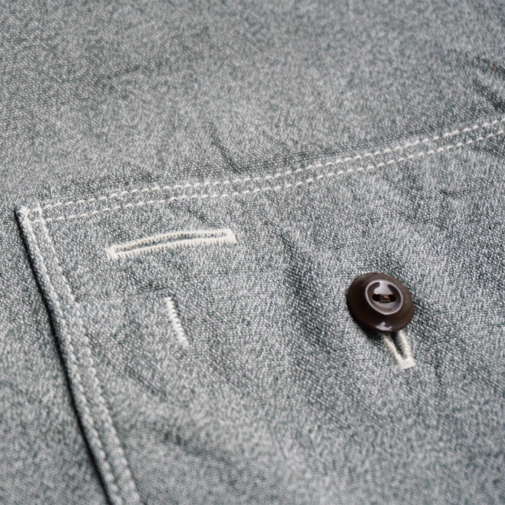 SJCBS23 Twisted Heather Selvedge Chambray Shirt