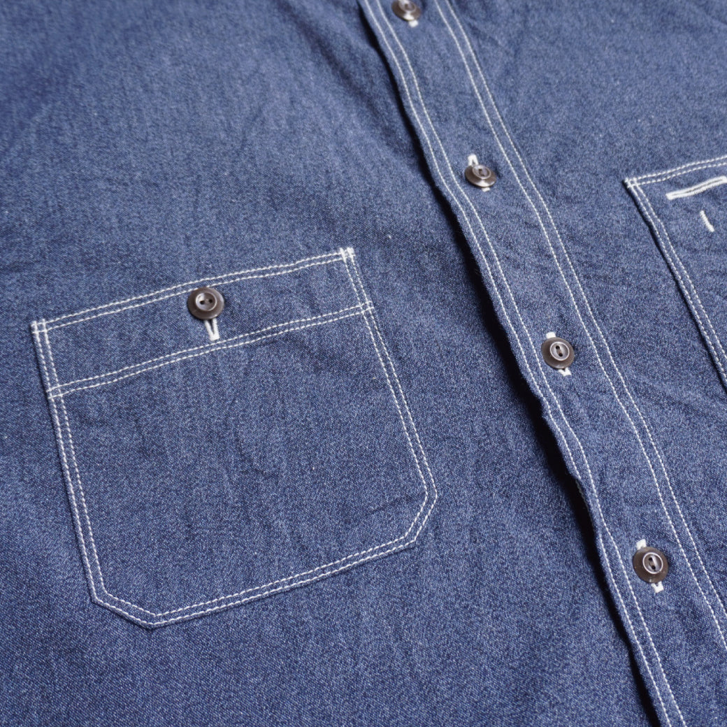 SJCBS23 Twisted Heather Selvedge Chambray Shirt