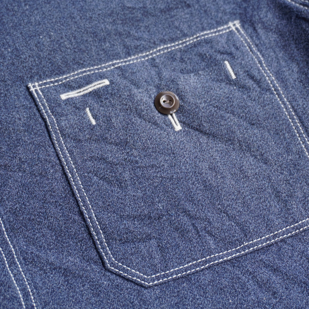 SJCBS23 Twisted Heather Selvedge Chambray Shirt