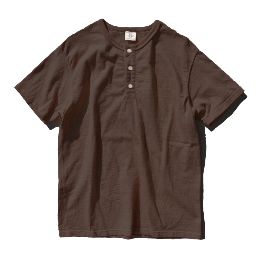 SJST-SC02 Japanese Cotton Made Henley T-Shirt