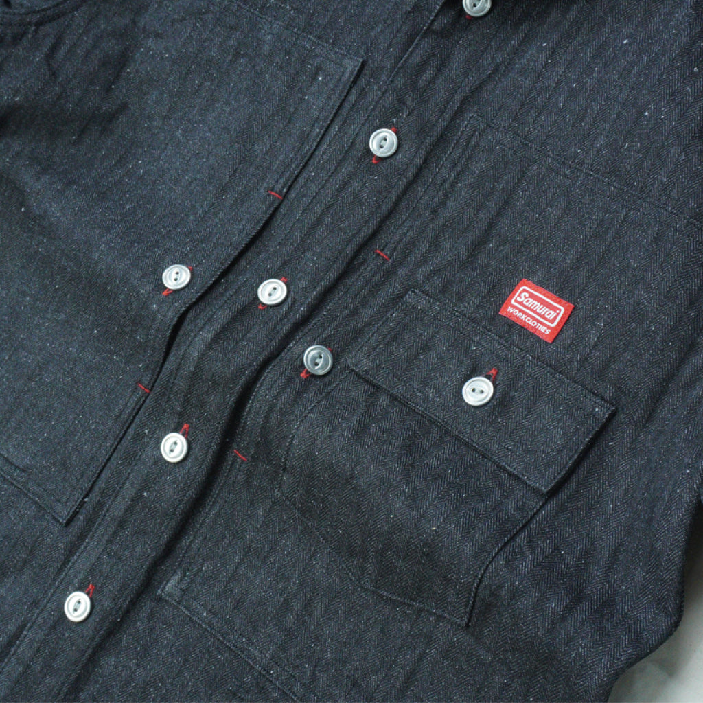 SWCPS22-HB  Shawl collar L/S Shirt