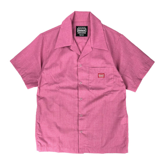 SWCWS20-HONTEN  Nep Heather Gray Chambrey S/L Work Shirt