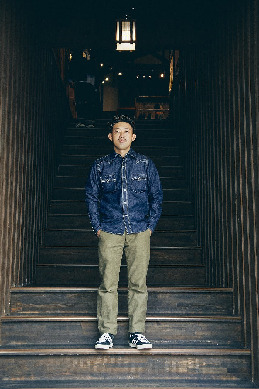 SWD-L01 デニムウエスタンシャツ – SAMURAI JEANS ONLINE STORE