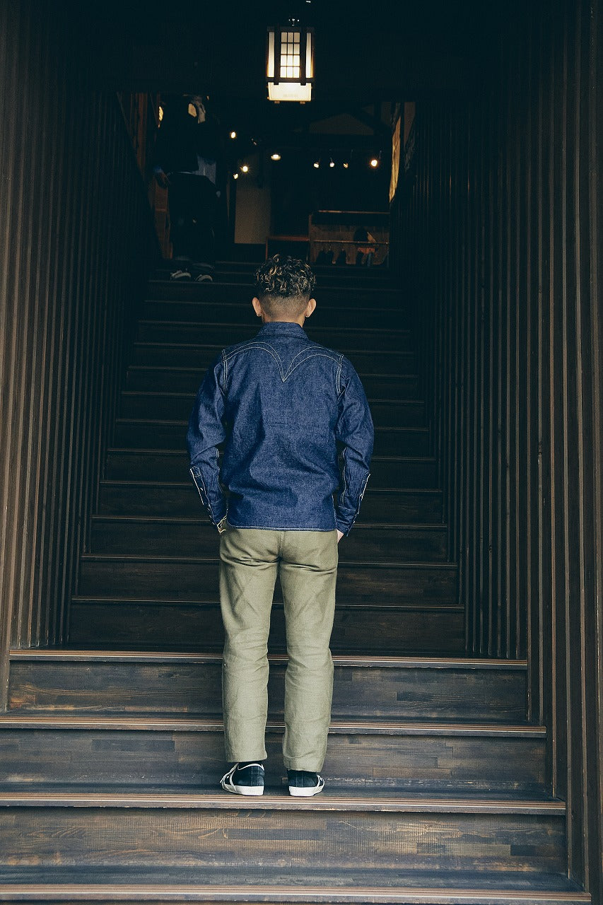 SWD-L01  Denim Western Shirt