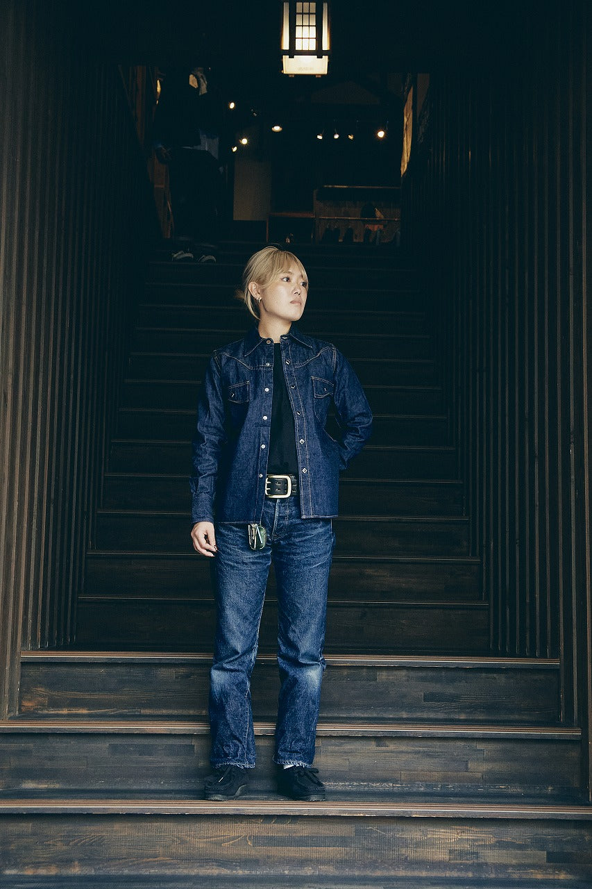 SWD-L02  Denim Western Shirt