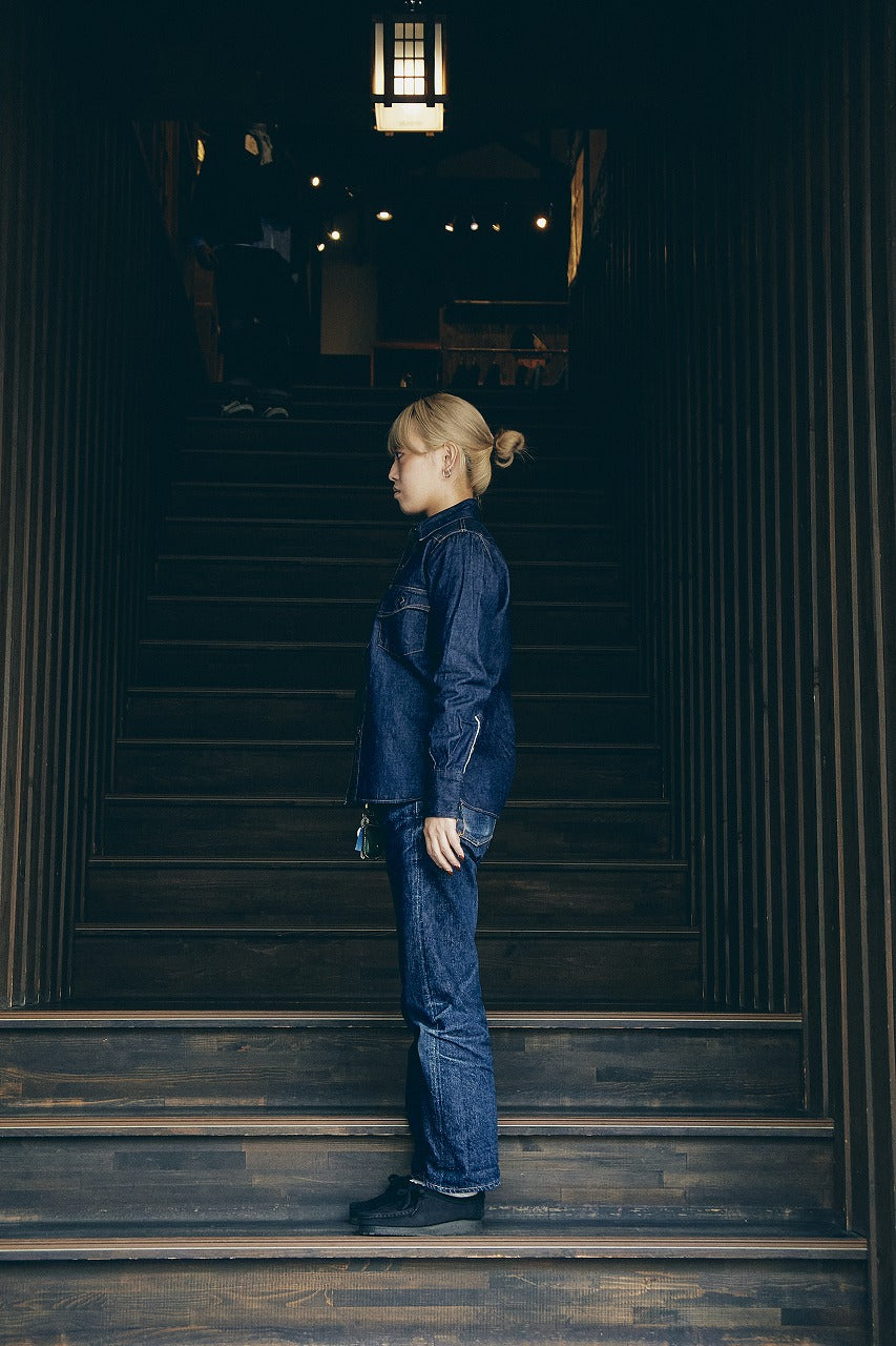 SWD-L02 デニムウエスタンシャツ – SAMURAI JEANS ONLINE STORE